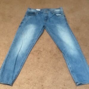 GAP 1969 Size 27 Sexy Boyfriend Blue Straight Leg Jeans